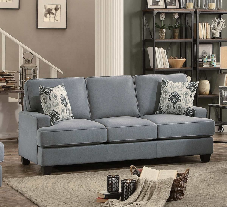 Kenner Sofa - Gray Fabric