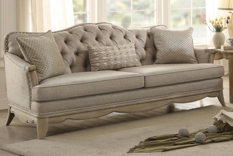 Ashden Sofa - Polyester - Neutral