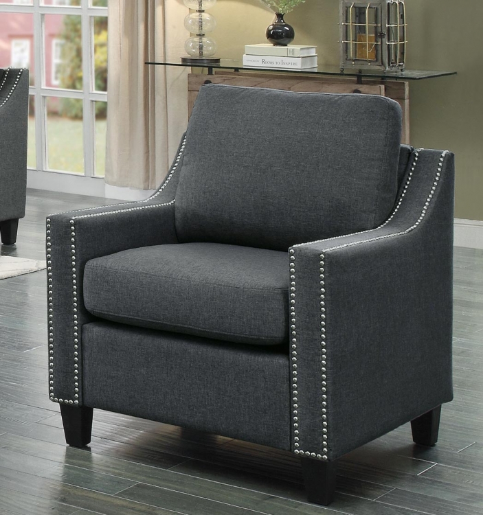 Pagosa Chair - Polyester - Dark Grey