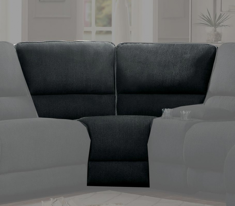 Keamey Corner Seat - Polyester - Dark Grey
