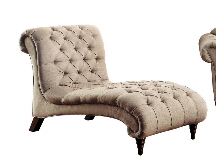 St. Claire Chaise - Polyester - Brown Tone