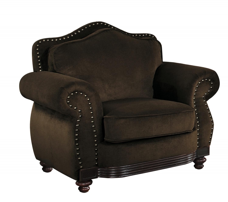 Midwood Chair - Chocolate Chenille