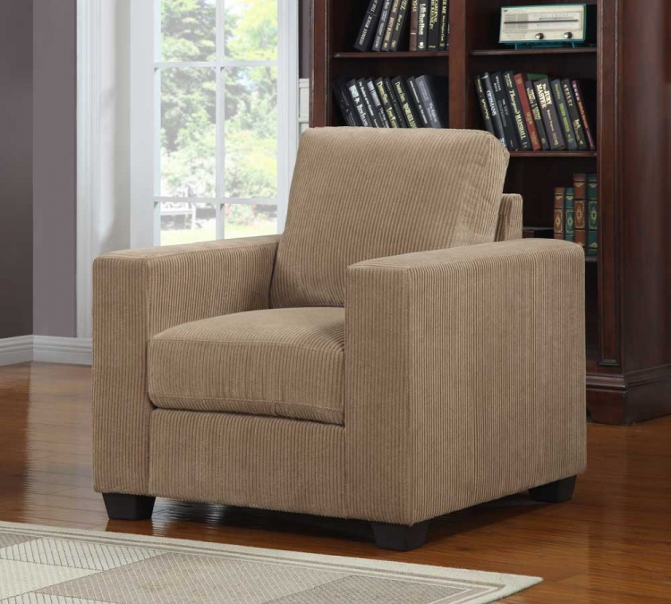 Paramus Chair - Brown Corduroy