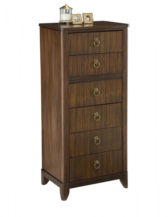 Paris Lingerie and Jewelry Chest - Mahogany