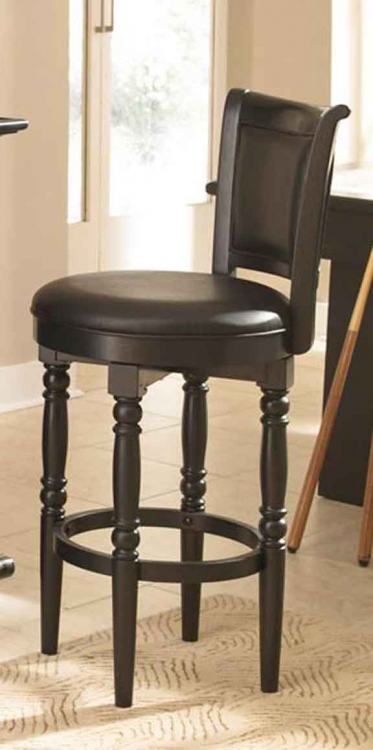 St. Croix Swivel Bar Stool - Black