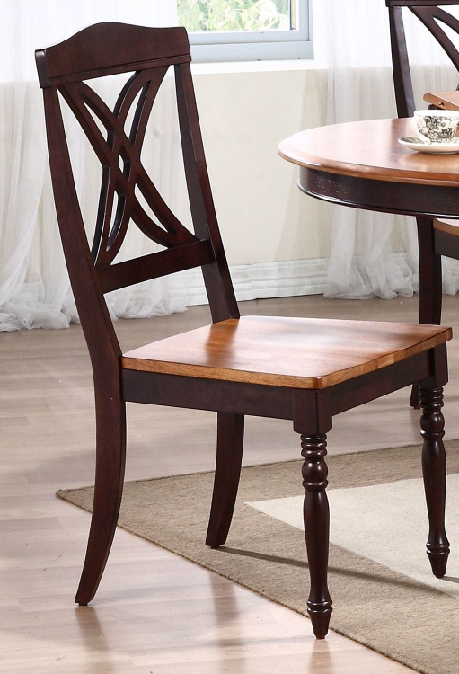 Butterfly Back Dining Chair - Whiskey/Mocha