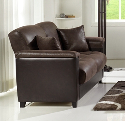 Aspen Sleeper Love Seat - Chocolate