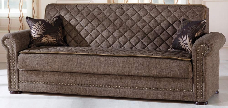 Western Sleeper Sofa - Terapy Light Brown