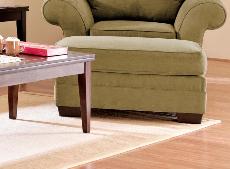 Holly Ottoman - Willow Olive