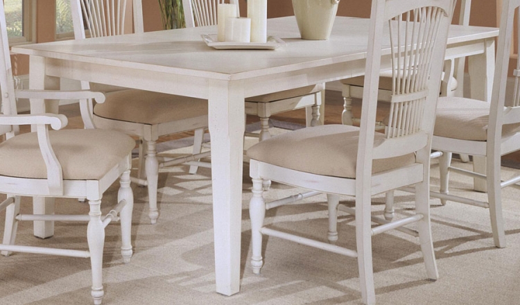 Treasures White Dining Table