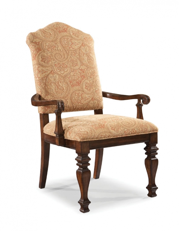 Royal Tradition Upholstered Back Arm Chair