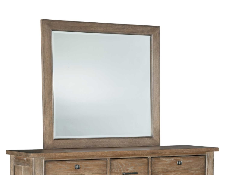 Brownstone Village Mirror for Dresser - Aged Patina