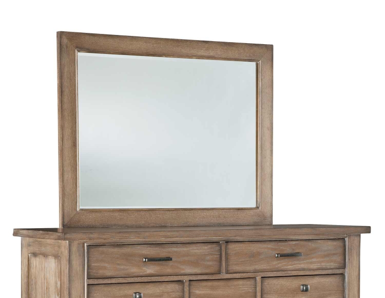 Brownstone Village Mirror for Bureau - Aged Patina