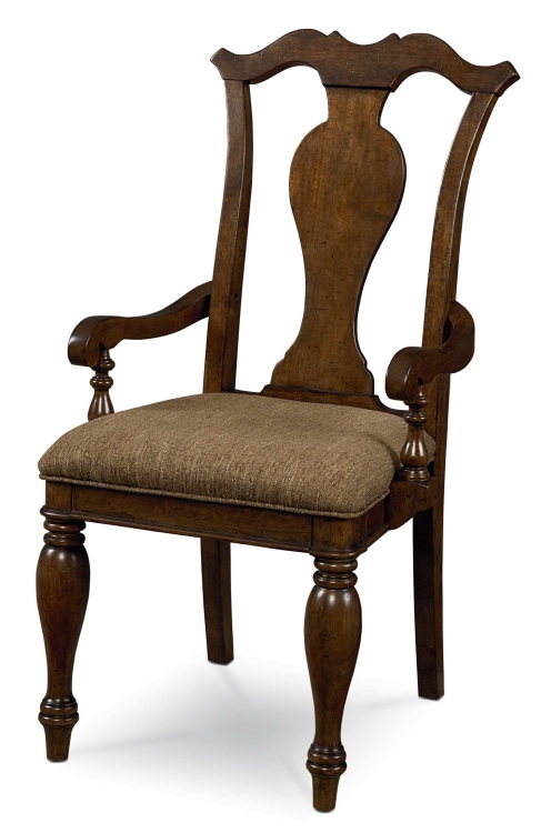 Summerfield Upholstered Splat Arm Chair