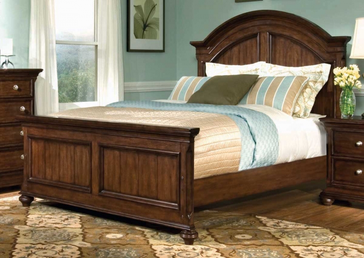 Canyon Creek Arched Panel Bed