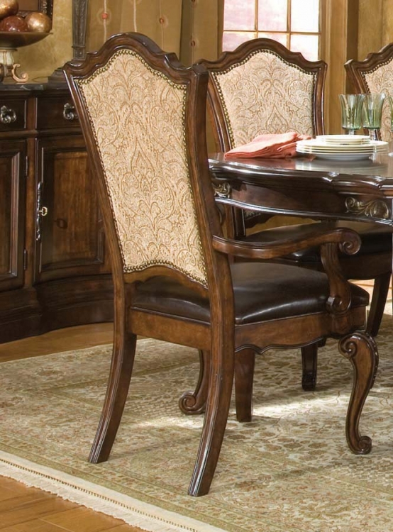 Tuscan Manor Upholstered Arm Chair