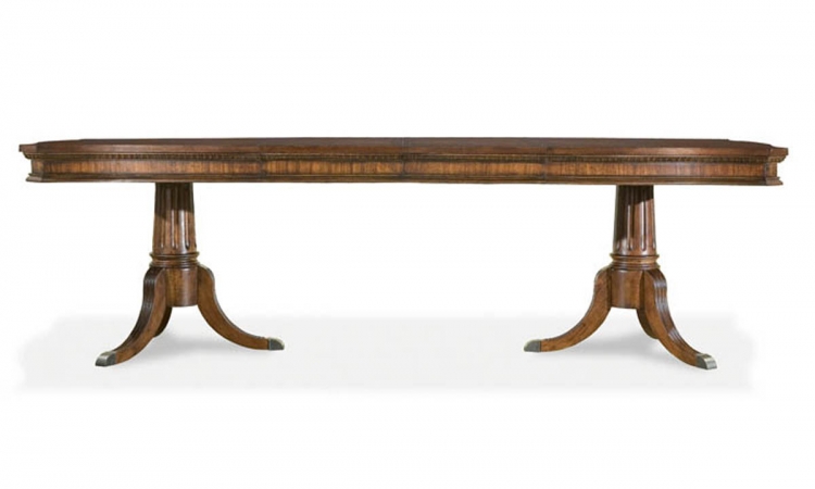 American Traditions Rectangular Pedestal Table