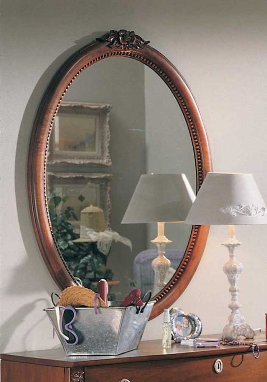 Antique Treasures Oval Mirror- Furniture