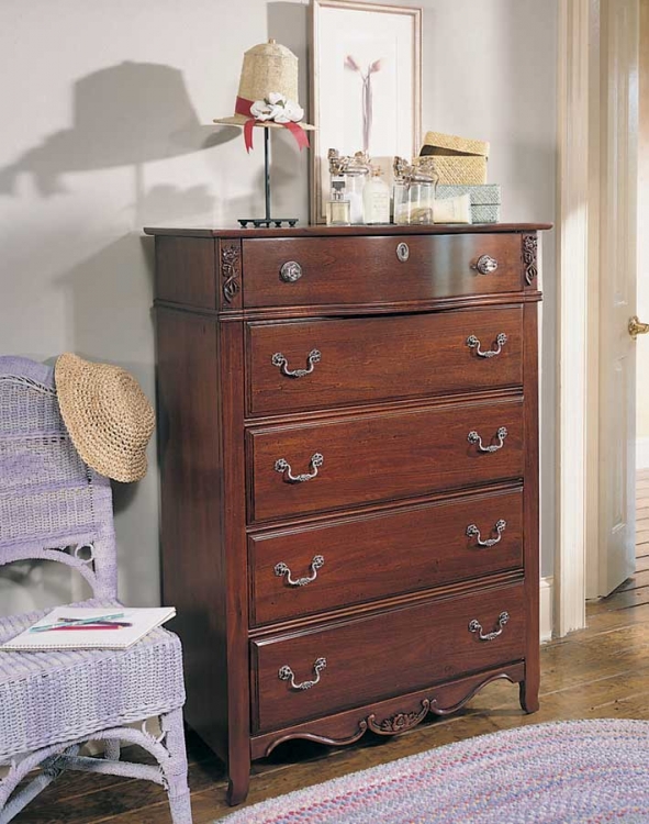 Lea Antique Treasures 5-Drawer Chest- Furniture