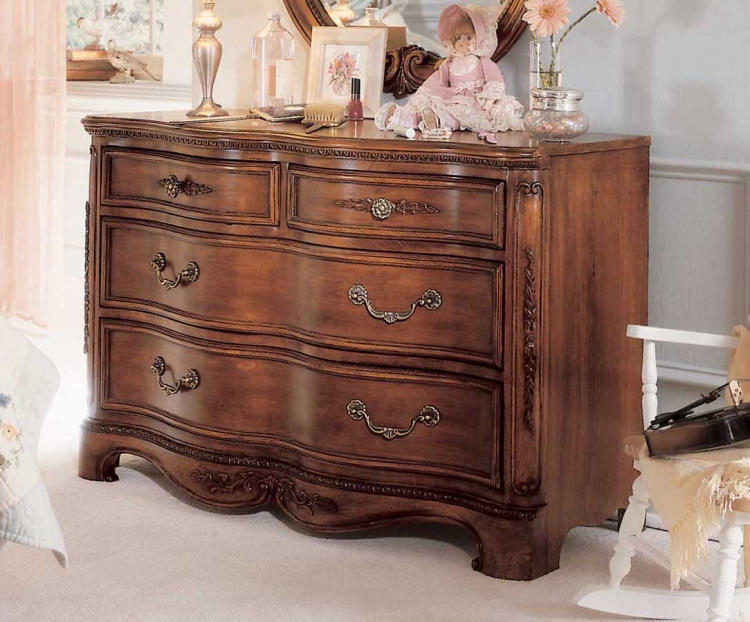 Jessica McClintock Heirloom 4-Drawer Dresser- Furniture