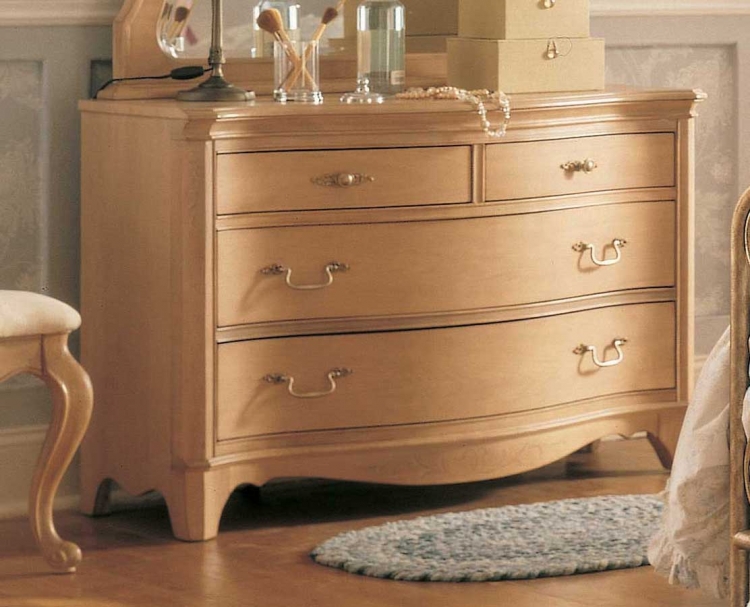 Jessica McClintock Vintage 4-Drawer Dresser- Furniture