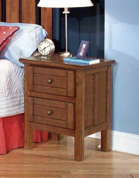 Brandon 2-Drawer Nightstand- Furniture