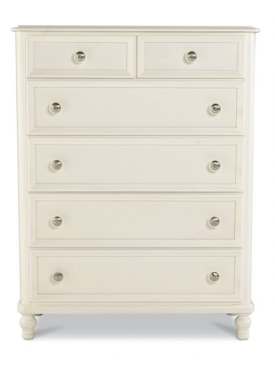 Pawsitively Yours Vanilla Five Drawer Chest