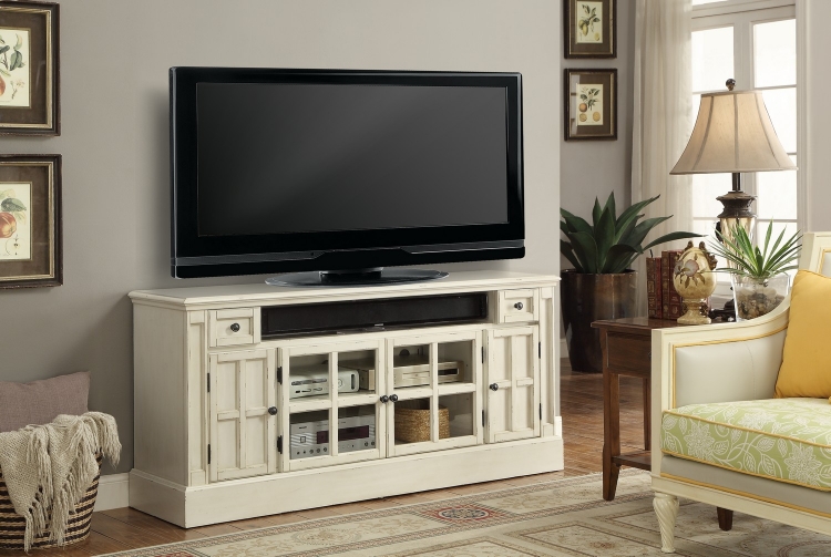 Charlotte 62-inch TV Console with Power Center