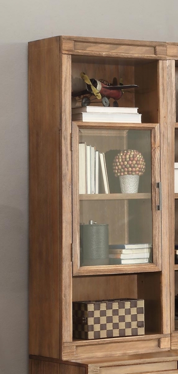 Parker House Hickory Creek 21-inch Glass Door Bookcase Top