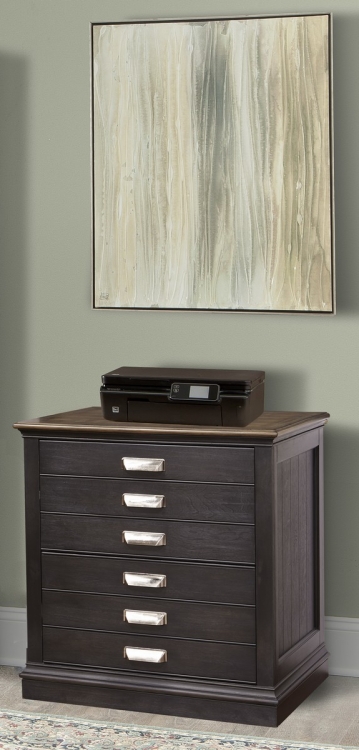 Lincoln Park Lateral File - Vintage Ash