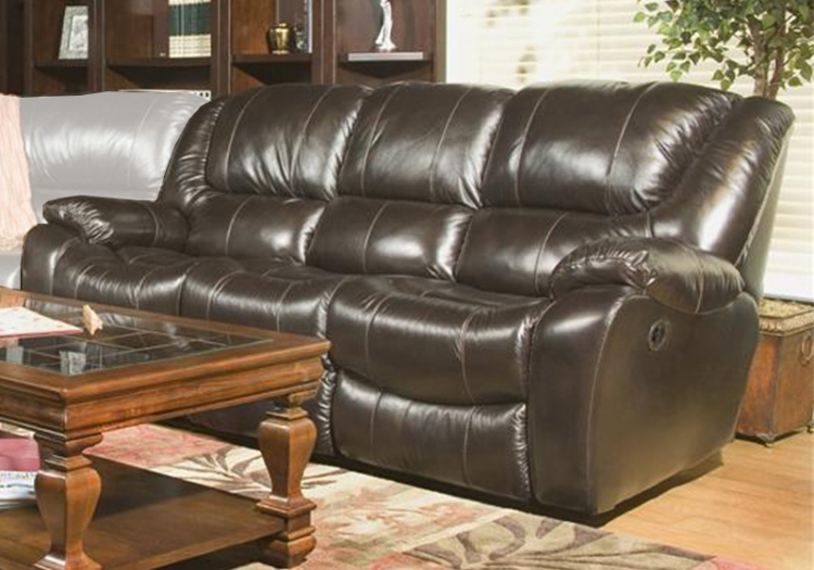 Hercules Dual Reclining Sofa - Blackberry - Parker Living