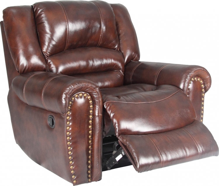 Neptune Glider Recliner - Tobacco - Parker Living