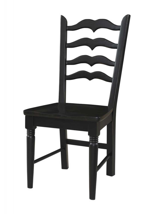 Seville Side Chair - Brown/Black