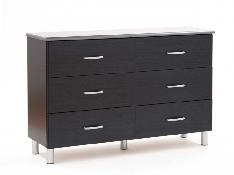 Cosmos Black Onyx and Charcoal Dresser