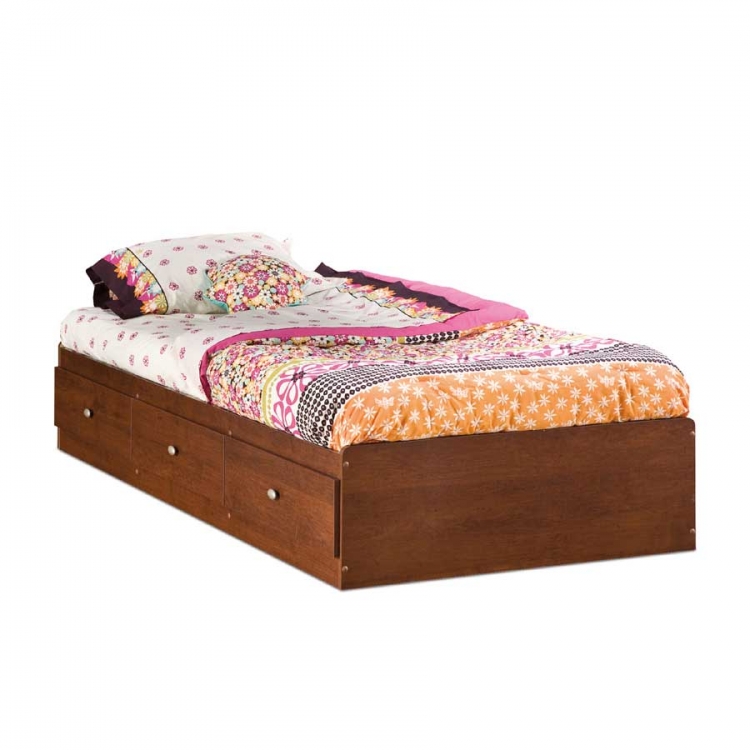 South Shore Jumper Classic Cherry Twin Mates Bed