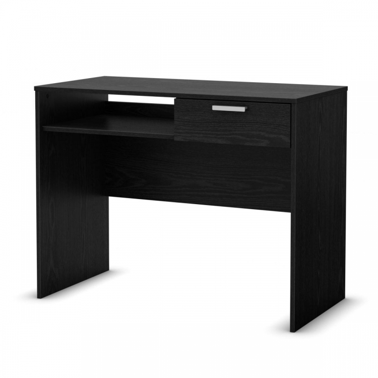Flexible Office Desk - Black Oak