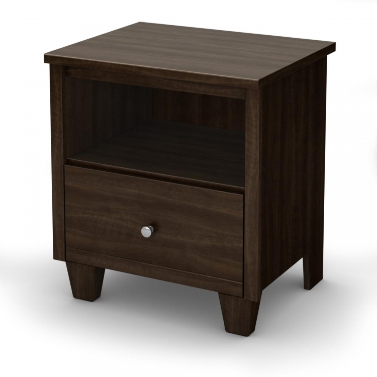 Clever Room Night Stand - Mocha