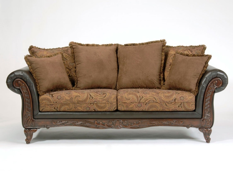 Ronalynn Sofa - Chocolate