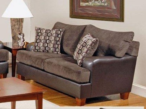 Annabelle Love Seat - Chocolate