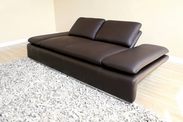 Flair-Love Leather Love Seat Recliner