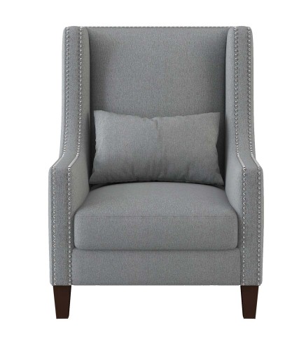 Keller Accent Chair - Light gray