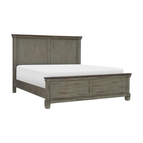 Weaver Bed - Two-tone : Antique Gray And Coffee