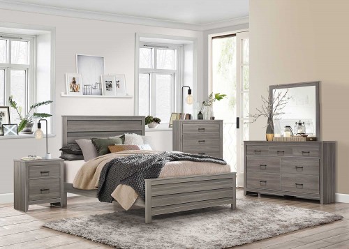 Waldorf Bedroom Set - Gray Tone