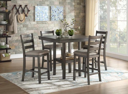 Sharon 5-Piece Pack Counter Dining Set