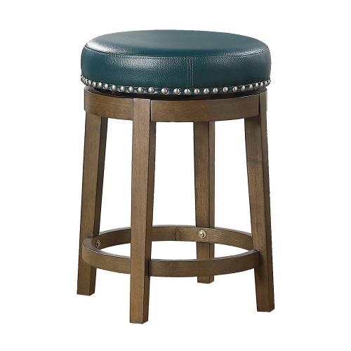 Westby Swivel Counter Height Stool - Green - Brown