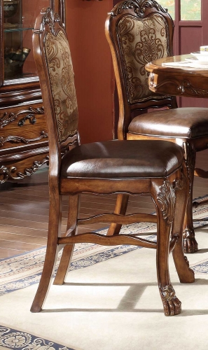 Acme Dresden Counter Height Chair - Cherry Oak
