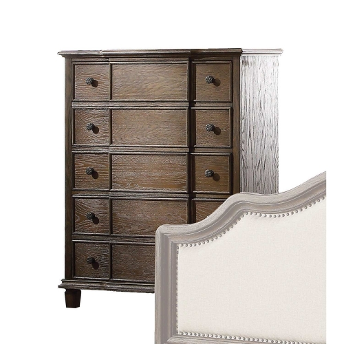Baudouin Chest - Weathered Oak
