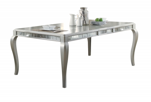 Acme Francesca Dining Table - Champagne