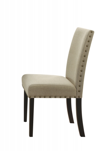 Hadas Side Chair - Beige Fabric