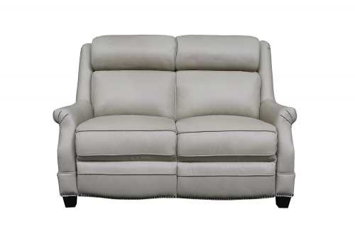 Warrendale Power Reclining Loveseat with Power Head Rests - Shoreham Cream/All Leather